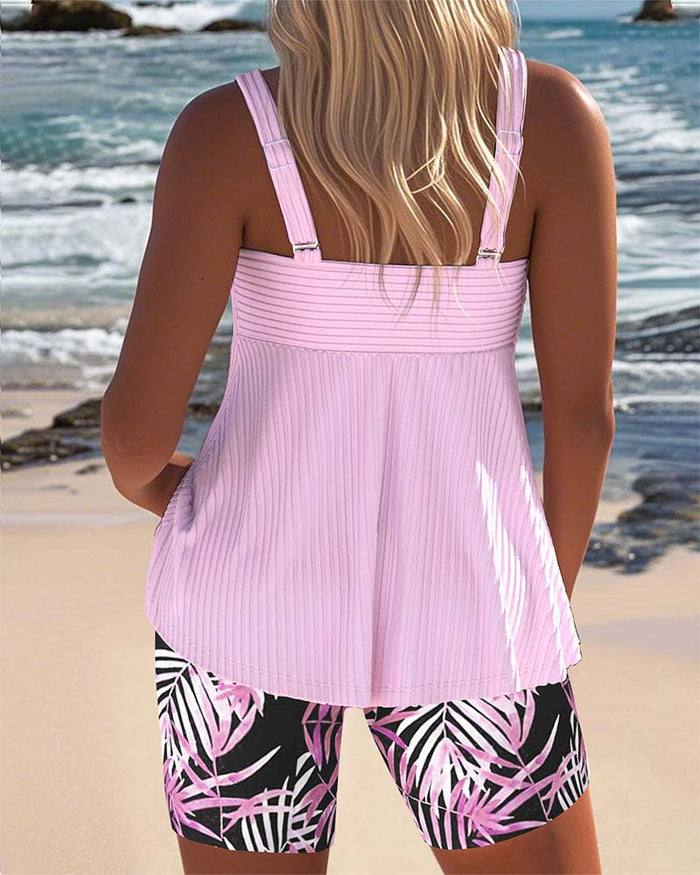 Bloom | Colorful Tankini Set