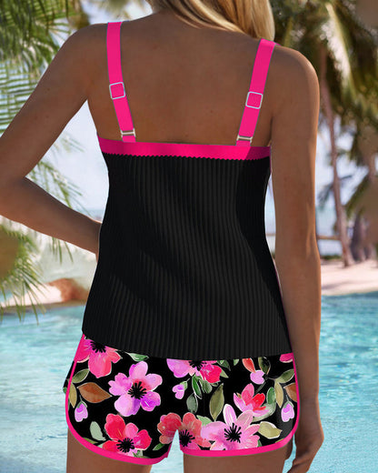 Bloom | Elegant Two-Piece Tankini Set