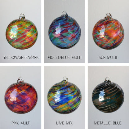 Blown Glass Friendship Ball | Suncatcher Ornament *FINAL STOCK*