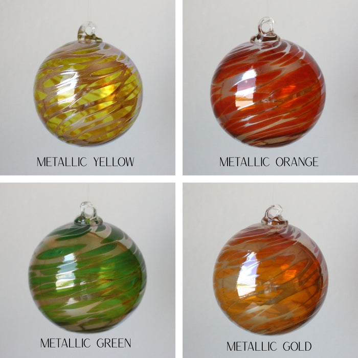 Blown Glass Friendship Ball | Suncatcher Ornament *FINAL STOCK*