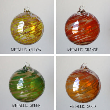 Blown Glass Friendship Ball | Suncatcher Ornament *FINAL STOCK*