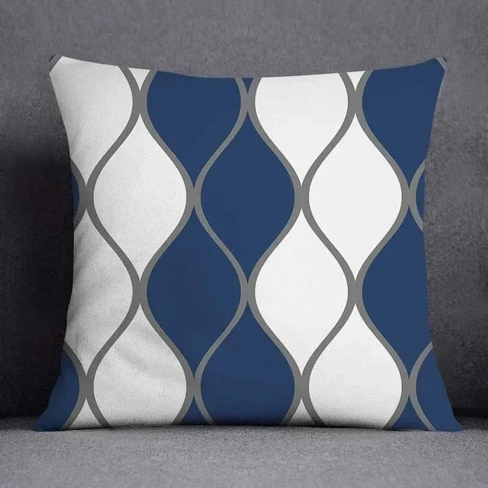 Blue and Grey Cushion Covers - Mix & Match