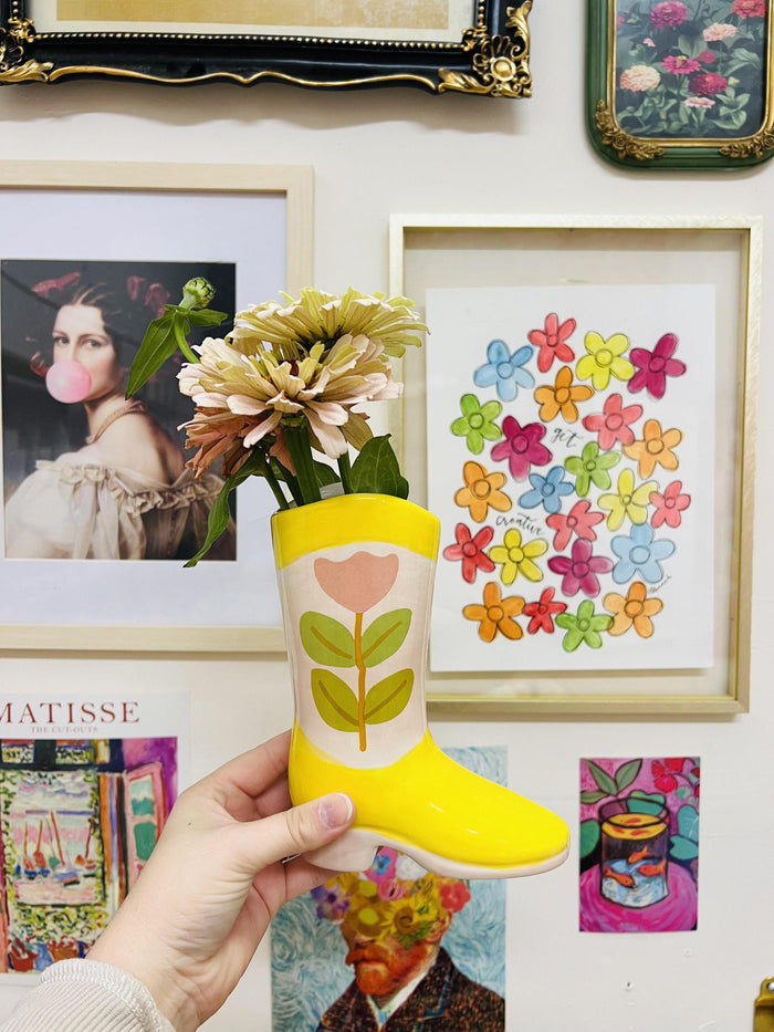 Boot Vase