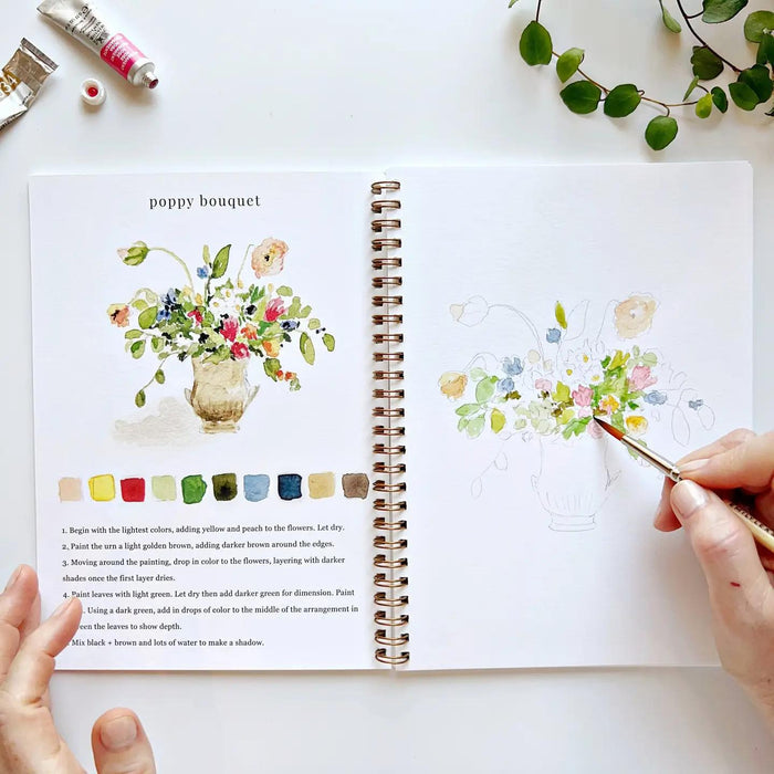 Bouquet Water color books