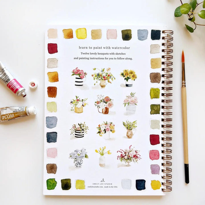 Bouquet Water color books