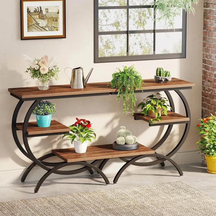 C-Shaped End Table,