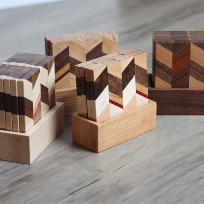 Checkered Coaster Sets image 1