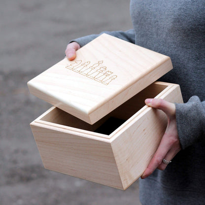 Chess Piece Box | For Large + Extra-Large Pieces image 2