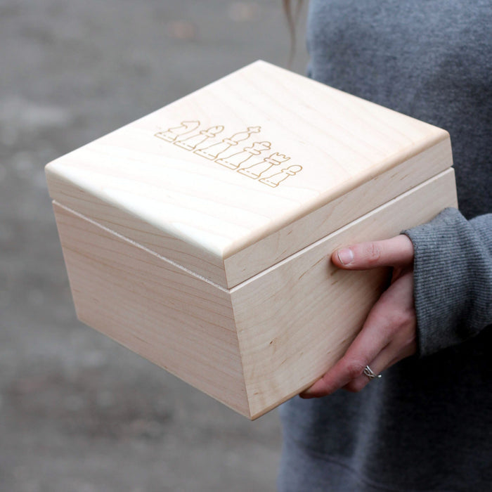 Chess Piece Box | For Large + Extra-Large Pieces image 3