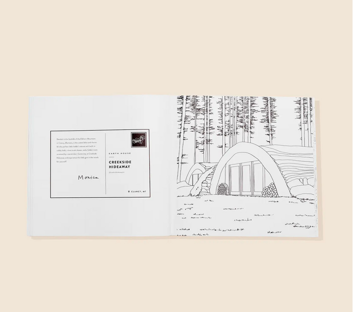 Coolest Homes Ever Coloring Book