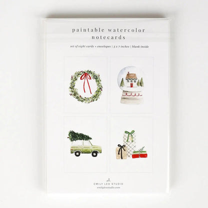 Diy Watercolor Christmas Cards