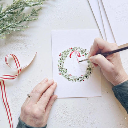 Diy Watercolor Christmas Cards
