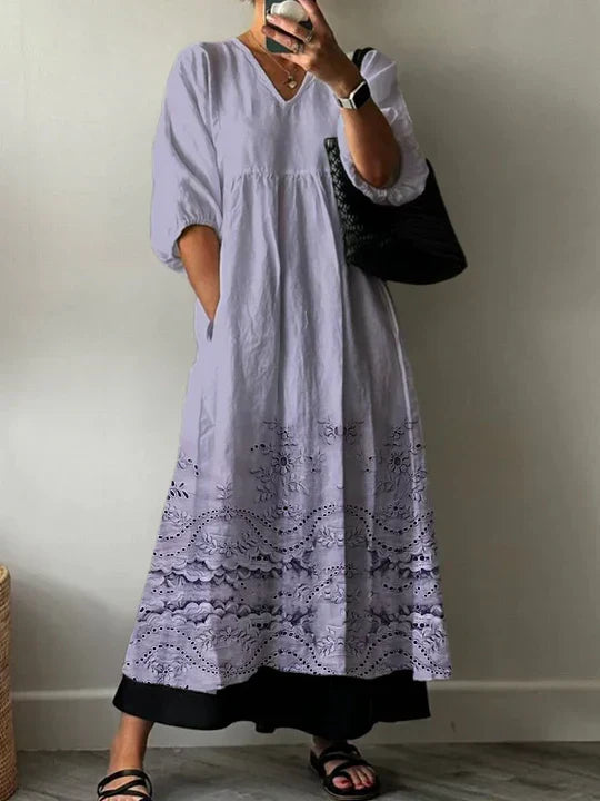 Elegant Printed Dress Kelsey
