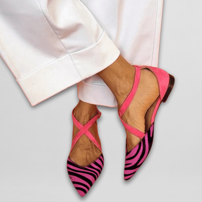 Elisa | Ballet Flats with Ribbons