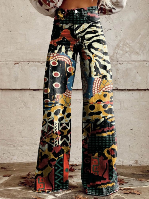Élodie - Elegant Wide-Leg Pants