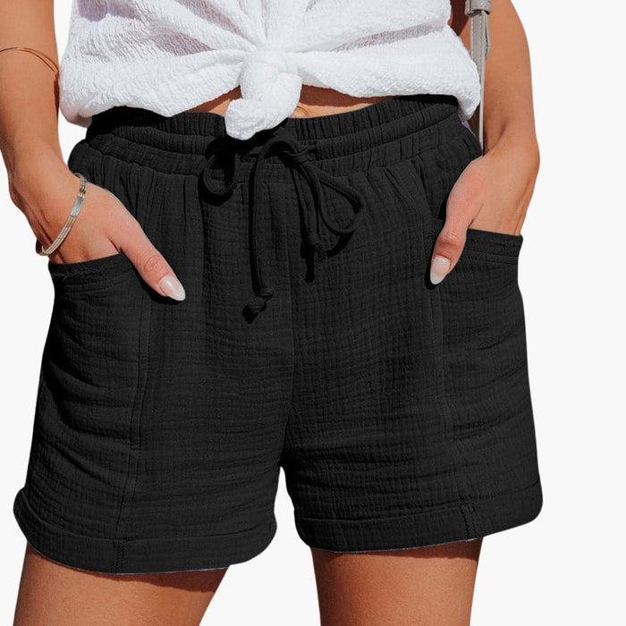 Emma | Elegant Casual Shorts with Adjustable Strap