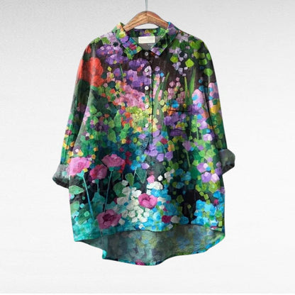 Esmée | Artistic Floral Blouse