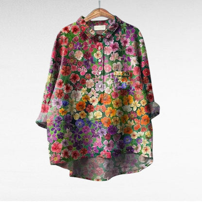 Esmée | Artistic Floral Blouse
