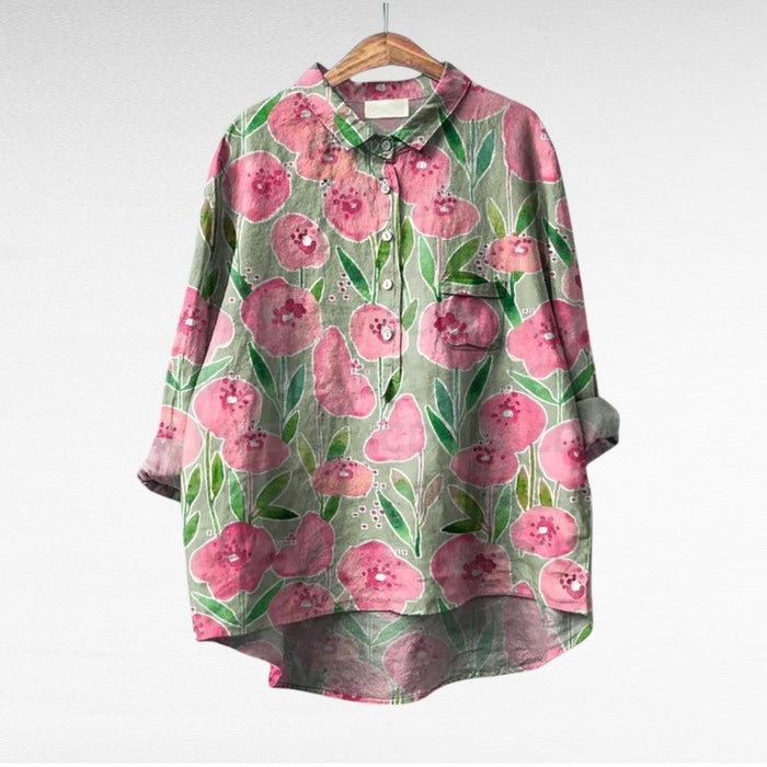 Esmée | Artistic Floral Blouse