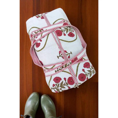 Fall Floral Duffle