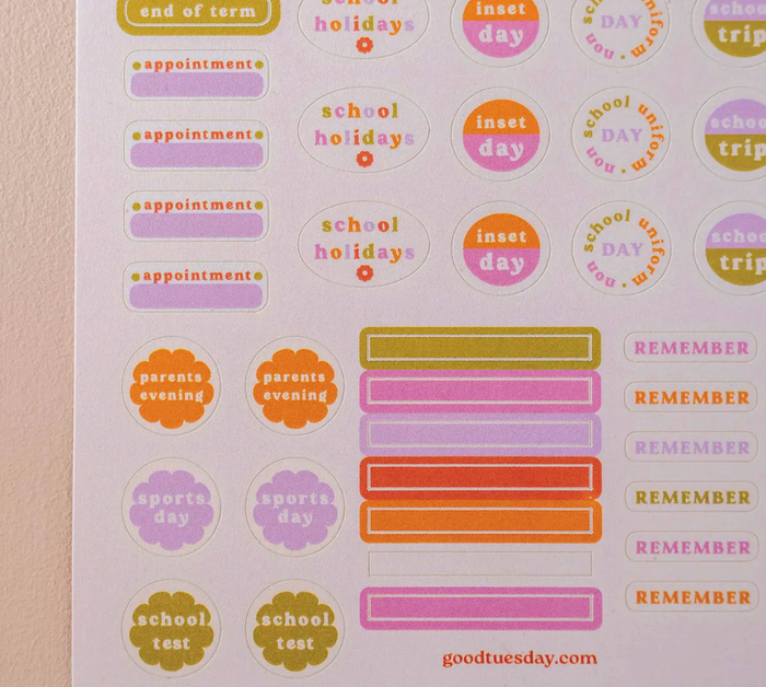 Family Calendar Sticker