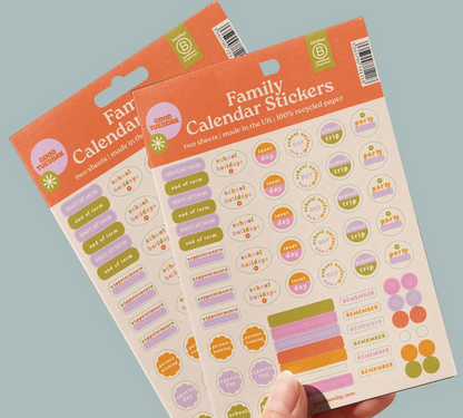 Family Calendar Sticker