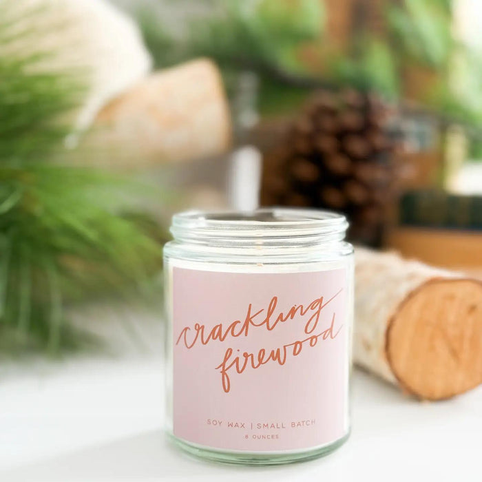 firewood candle