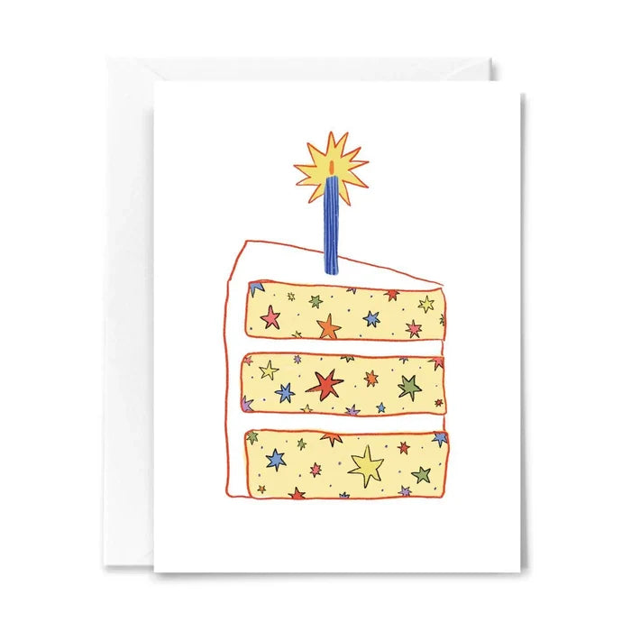 Funfetti Birthday Cake Card