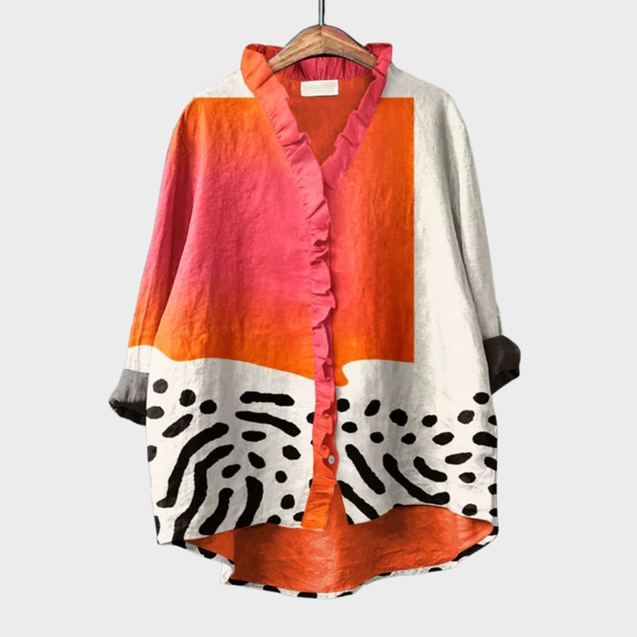 Garance | Modern Graphic Blouse