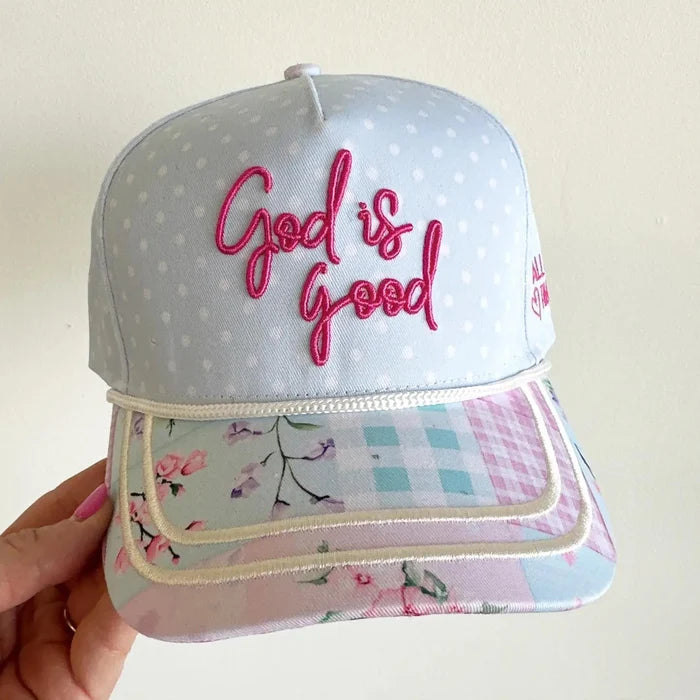 God is good trucker hat