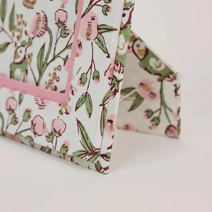 green and white paper mirchi frame