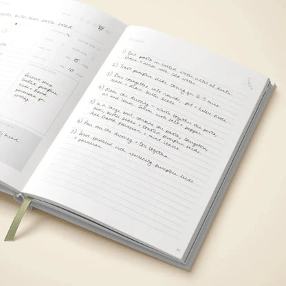 Guided Recipe Journal, A5 Hardcover