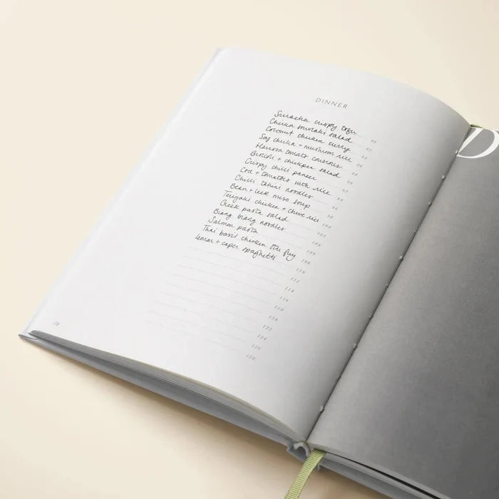 Guided Recipe Journal, A5 Hardcover