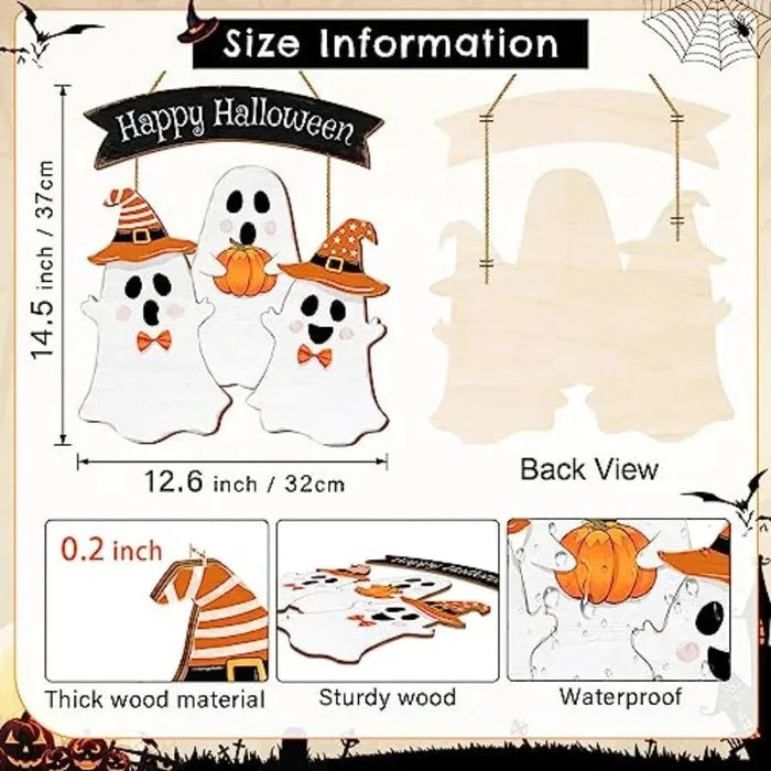 Halloween Ghost Door Decoration