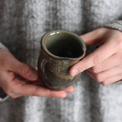 Handmade Mini Ceramic Pitcher | 4 Color Options
