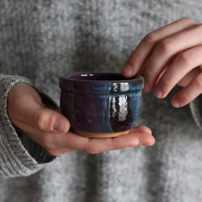 Handmade Mini Ceramic Salt Cellar | 4 Color Options
