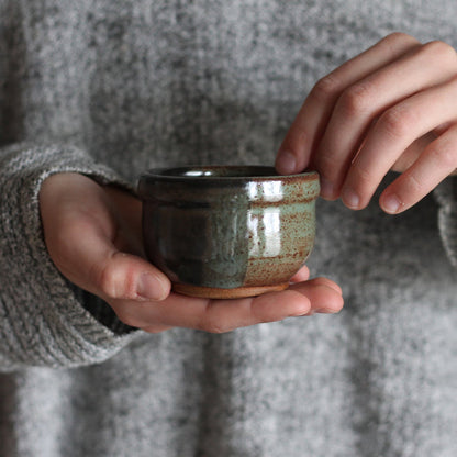 Handmade Mini Ceramic Salt Cellar | 4 Color Options