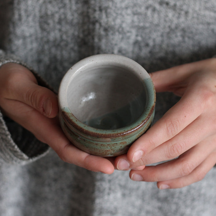 Handmade Mini Ceramic Salt Cellar | 4 Color Options