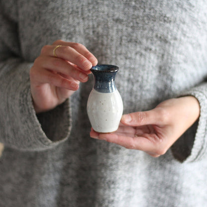 Handmade Mini Ceramic Vase | 4 Color Options image 3