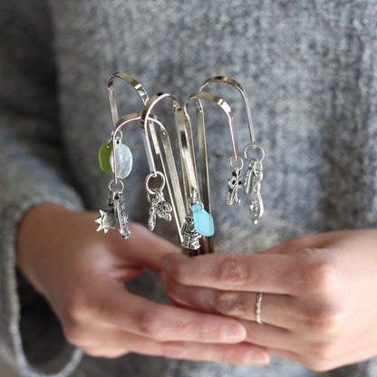 Handmade Pewter Bookmark | 6 Styles image 0