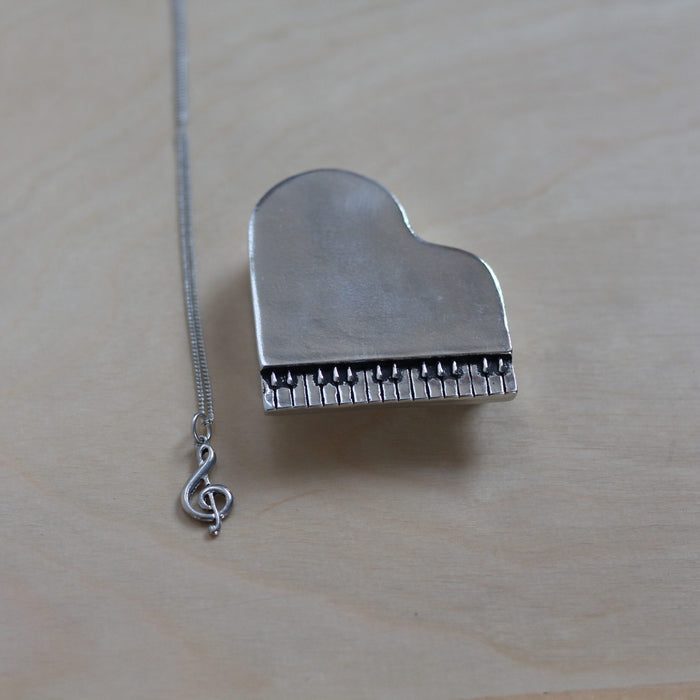 Handmade Pewter Boxed Necklace Set image 3