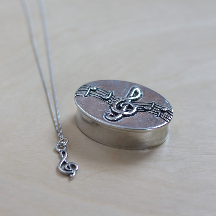 Handmade Pewter Boxed Necklace Set image 4