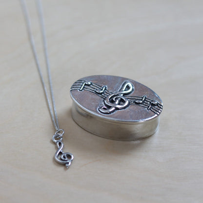 Handmade Pewter Boxed Necklace Set image 4