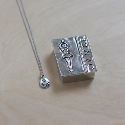 Handmade Pewter Boxed Necklace Set image 5