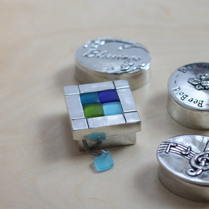 Handmade Pewter Boxed Necklace Set image 7