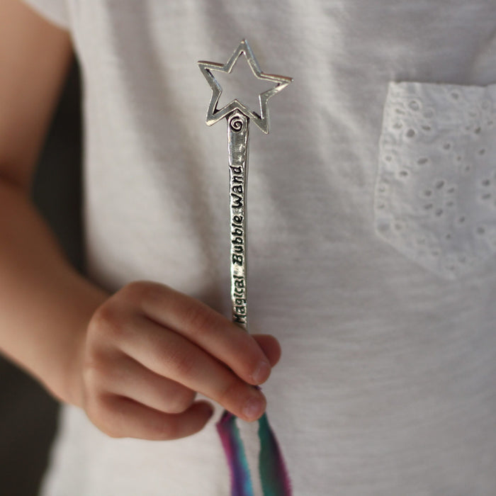 Handmade Pewter Bubble Wand image 4