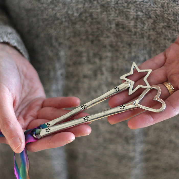 Handmade Pewter Bubble Wand image 8