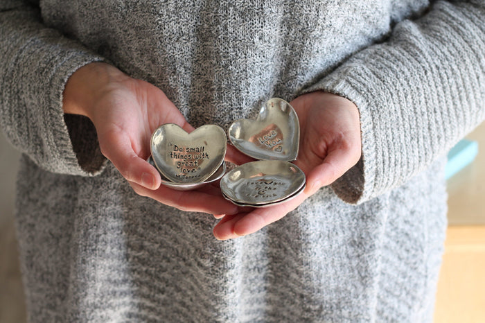 Handmade Pewter Charm Bowl image 0