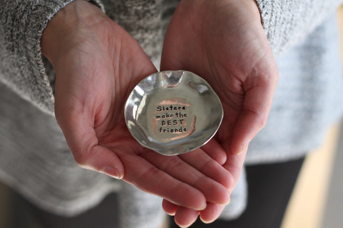 Handmade Pewter Charm Bowl image 4