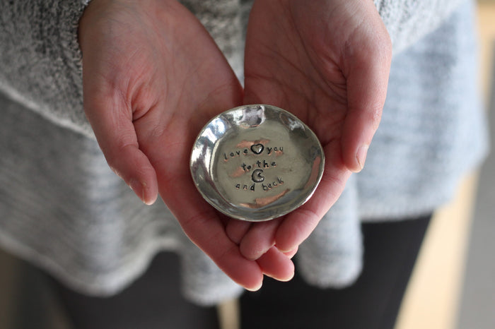 Handmade Pewter Charm Bowl image 6